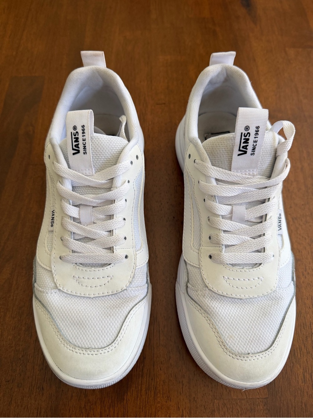 Vans White Women's Athletic Sneakers